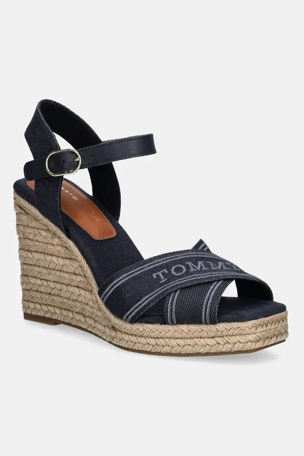 Tommy Hilfiger Sandale Tommy Hilfiger TOMMY HILFIGER ESPAD HIGH WEDGE