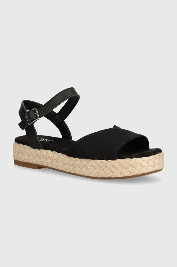 Toms Sandale Toms Abby boja: crna, s platformom, 10020814