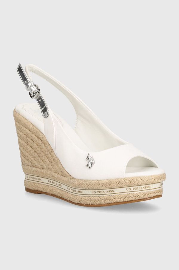U.S. Polo Assn. Sandale U.S. Polo Assn. AYLIN boja: bijela, AYLIN020W 4C1