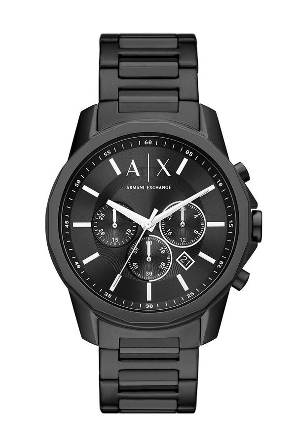 Armani Sat Armani Exchange za muškarce, boja: crna