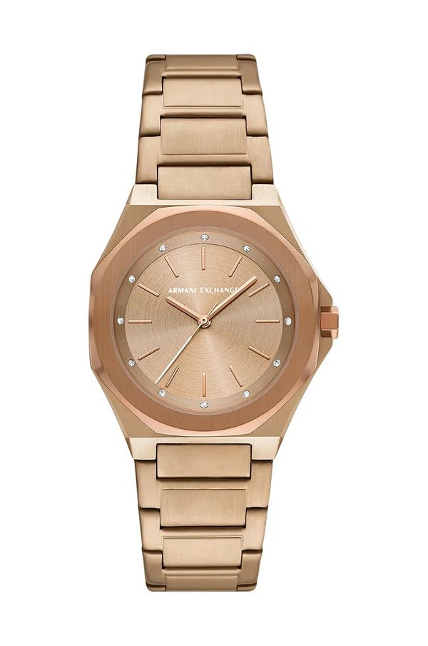 Armani Exchange Sat Armani Exchange za žene, boja: zlatna, AX4616