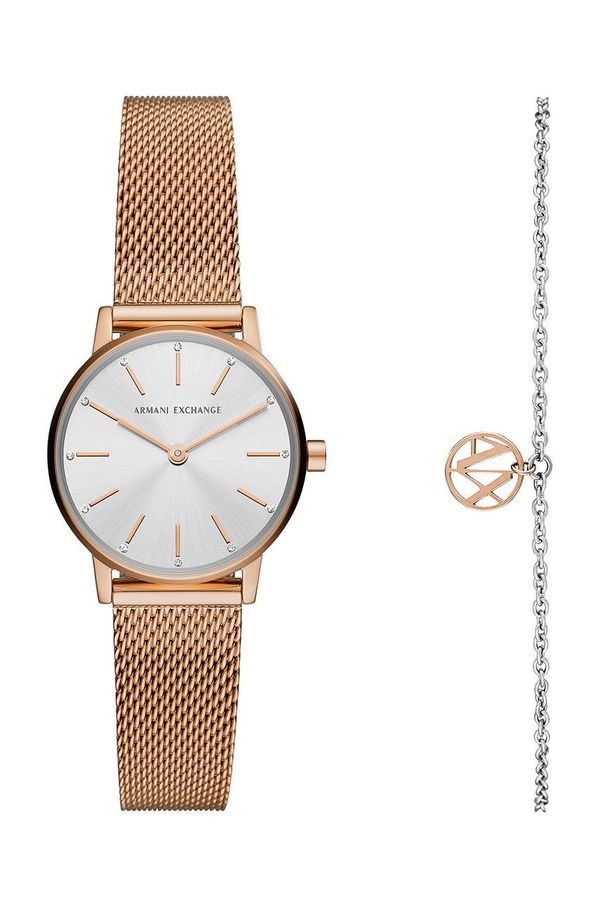 Armani Exchange Sat Armani Exchange za žene, boja: zlatna