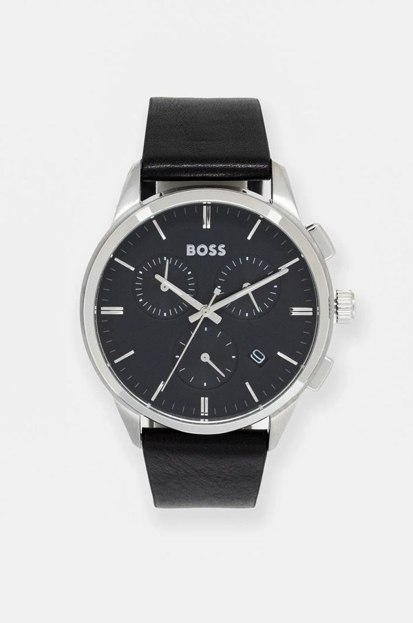 Boss Sat BOSS za muškarce, boja: crna