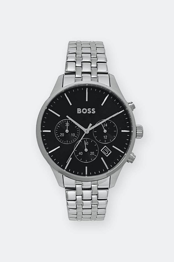 Boss Sat BOSS za muškarce, boja: srebrna, 1514157