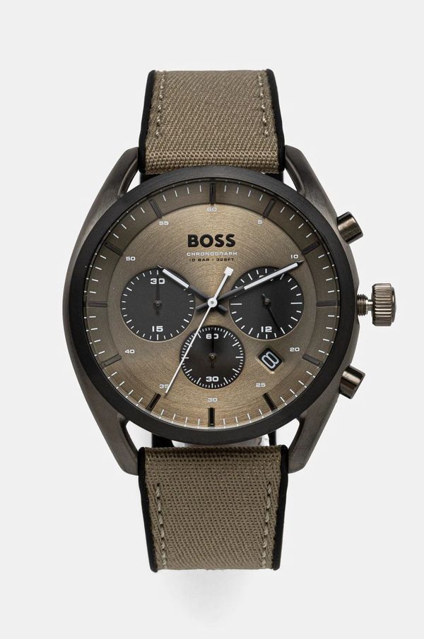 BOSS Sat BOSS za muškarce, boja: zelena, 1514092