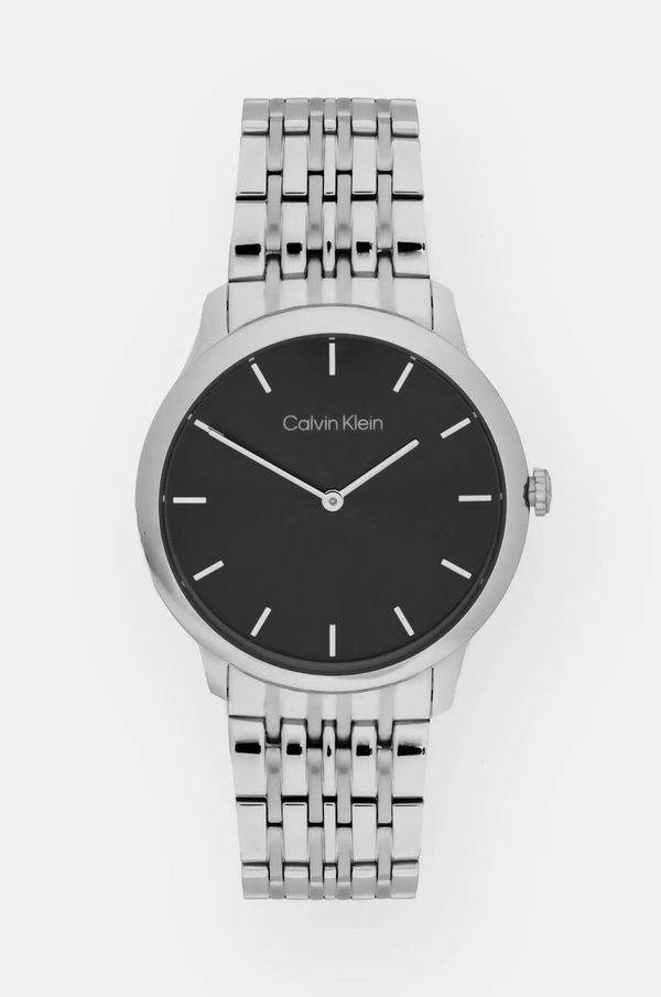 Calvin Klein Sat Calvin Klein boja: srebrna, 25300006