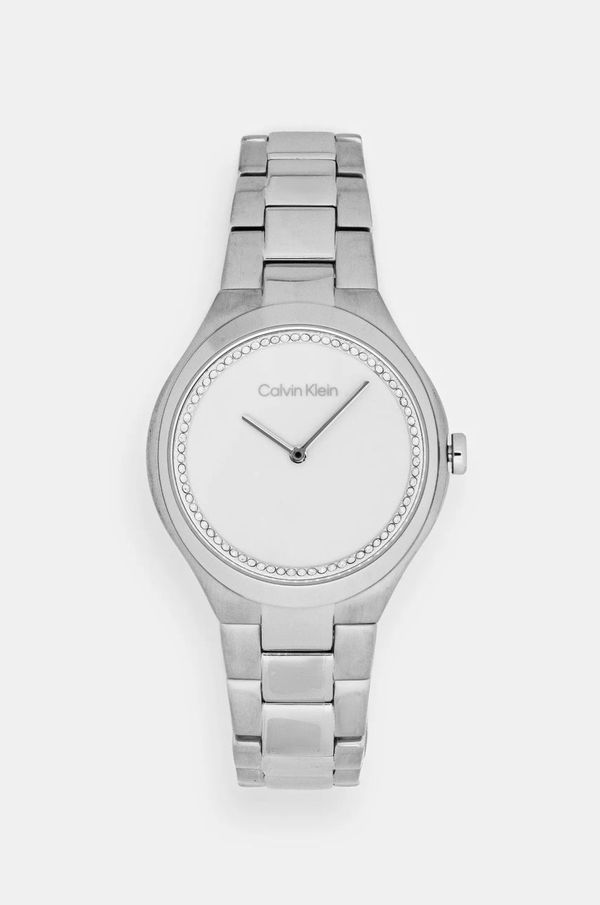 Calvin Klein Sat Calvin Klein za žene, boja: srebrna, 25200365