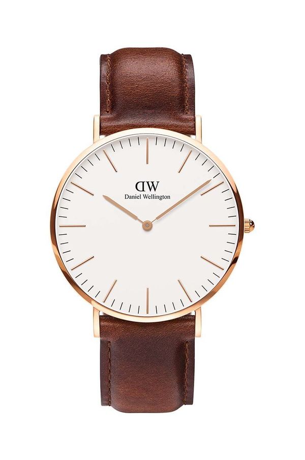 Daniel Wellington Sat Daniel Wellington Classic 40 St Mawes za muškarce, boja: ružičasta