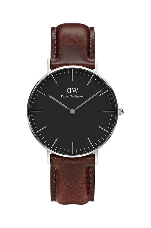 Daniel Wellington Sat Daniel Wellington Classic Black Durham 36 za muškarce, boja: smeđa, DW00100143