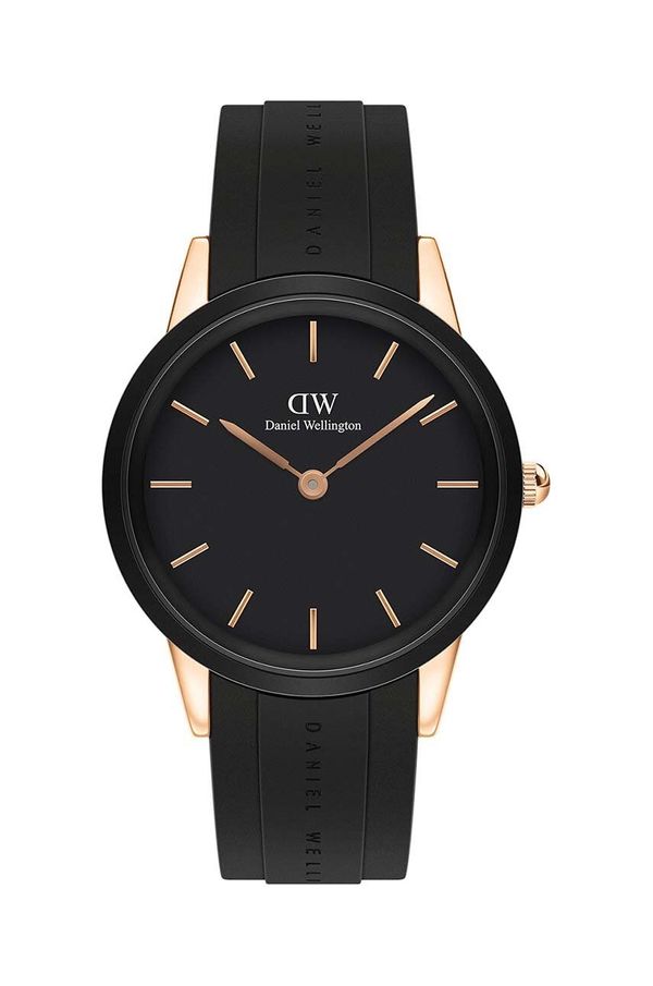 Daniel Wellington Sat Daniel Wellington DW00100425 za žene, boja: crna