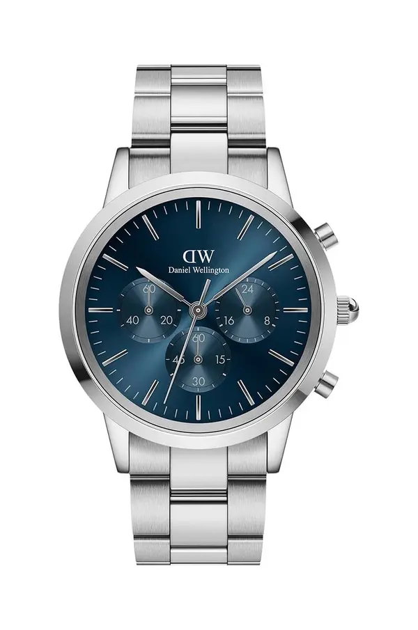 Daniel Wellington Sat Daniel Wellington DW00100644 za muškarce, boja: srebrna