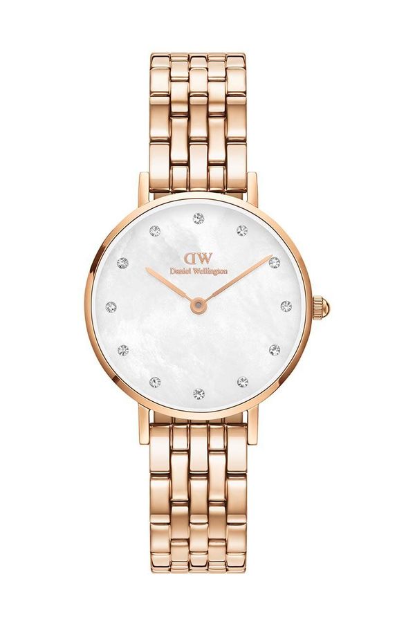 Daniel Wellington Sat Daniel Wellington Petite Lumine 28 5-Link za žene, boja: zlatna