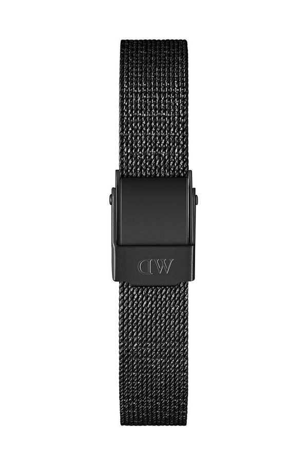 Daniel Wellington Sat Daniel Wellington Quadro Petite Pressed Ashfield Black za žene, boja: crna