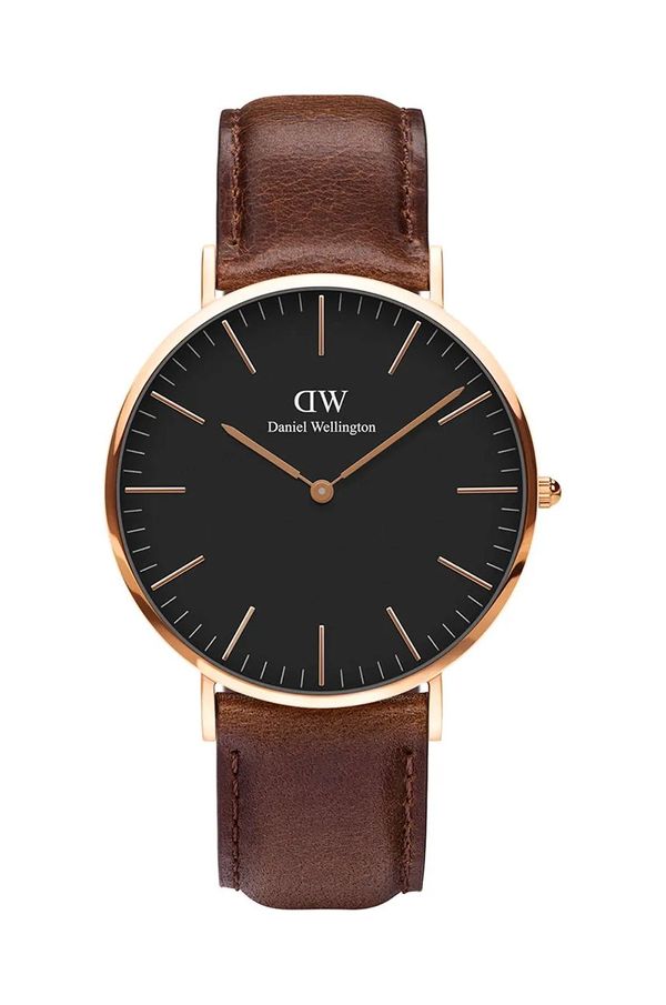 Daniel Wellington Sat Daniel Wellington za muškarce, boja: smeđa, DW00100125