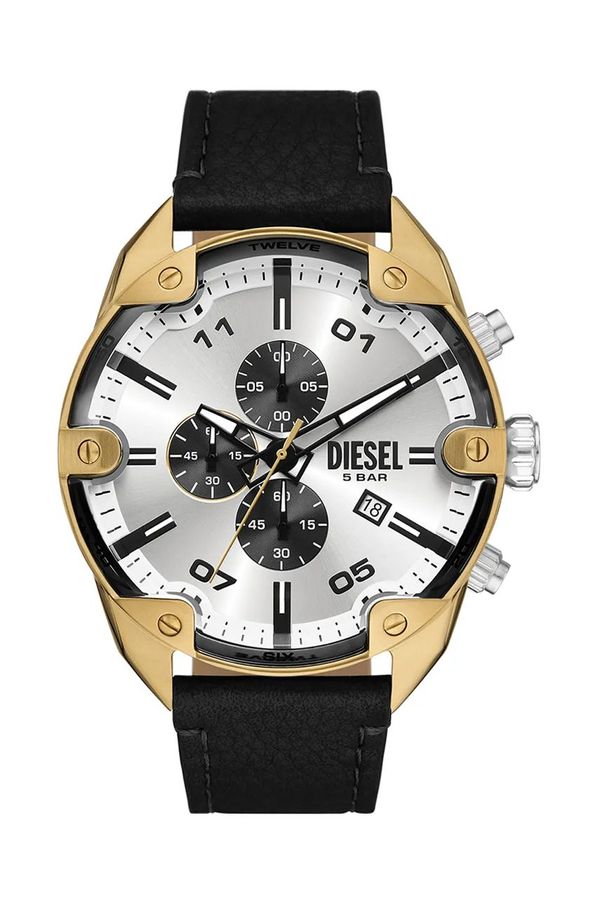 Diesel Sat Diesel Spiked za muškarce, boja: zlatna, DZ4671