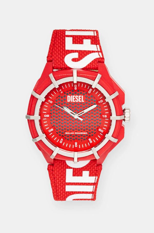 Diesel Sat Diesel za muškarce, boja: crvena, DZ4621