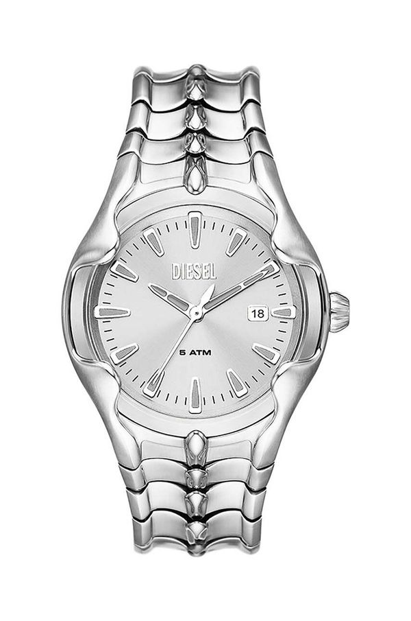 Diesel Sat Diesel za muškarce, boja: srebrna, DZ2185