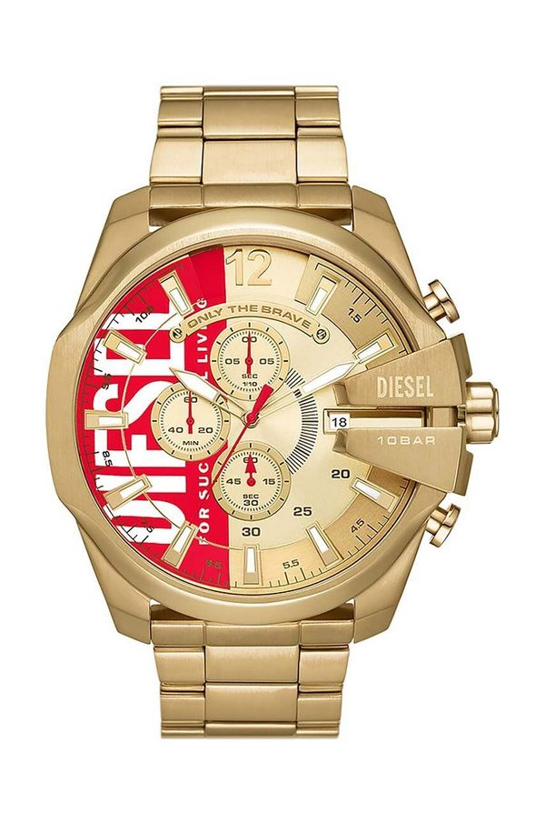 Diesel Sat Diesel za muškarce, boja: zlatna
