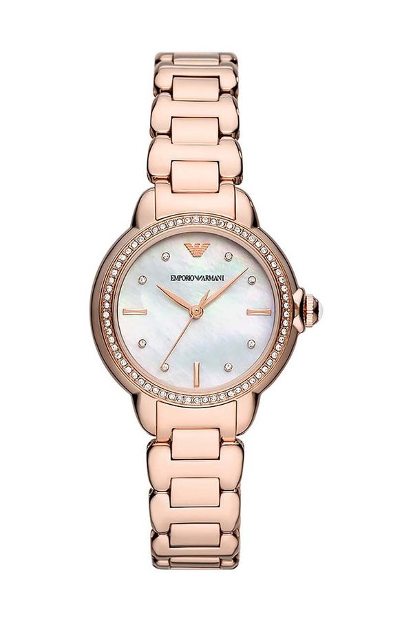 Emporio Armani Sat Emporio Armani AR11523 za žene, boja: zlatna