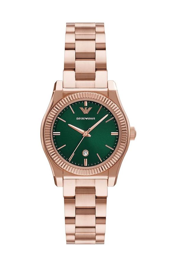 Emporio Armani Sat Emporio Armani za žene, boja: ružičasta, AR11639