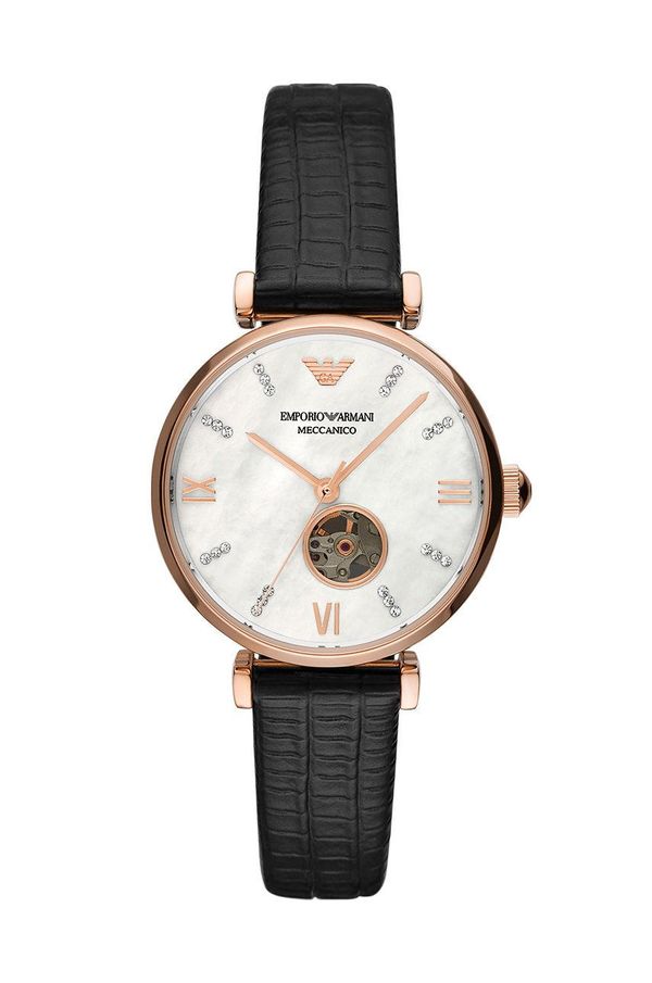 Emporio Armani Sat Emporio Armani za žene, boja: zlatna