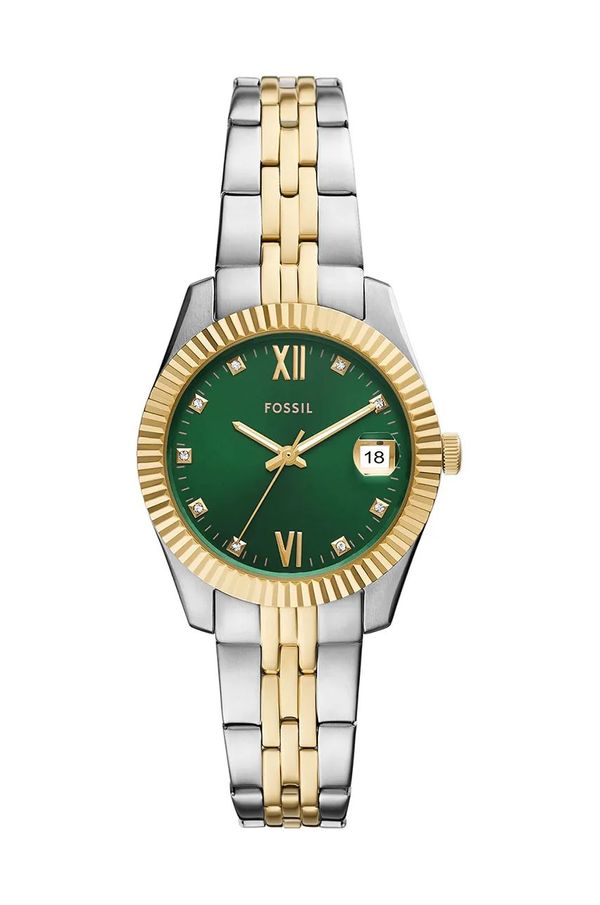 Fossil Sat Fossil Bicolor za žene, boja: srebrna, ES5388