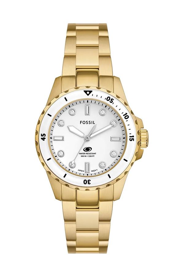 Fossil Sat Fossil BLUE DIVE za žene, boja: zlatna, ES5350