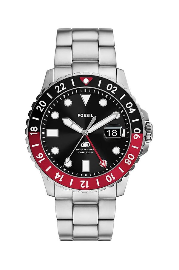 Fossil Sat Fossil za muškarce, boja: srebrna, FS6092