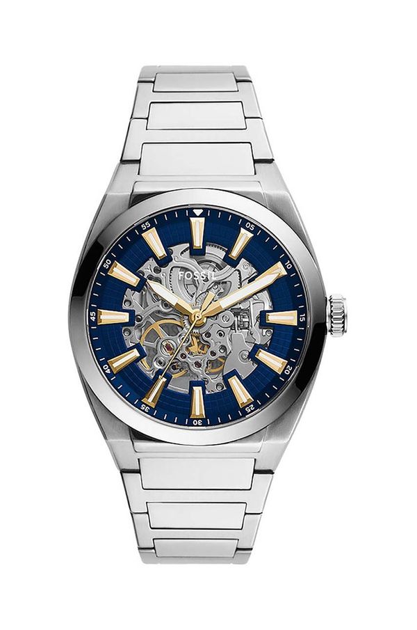 Fossil Sat Fossil za muškarce, boja: srebrna, ME3220