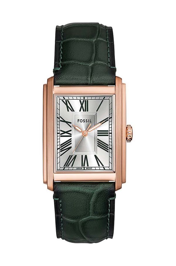 Fossil Sat Fossil za muškarce, boja: zelena, FS6077