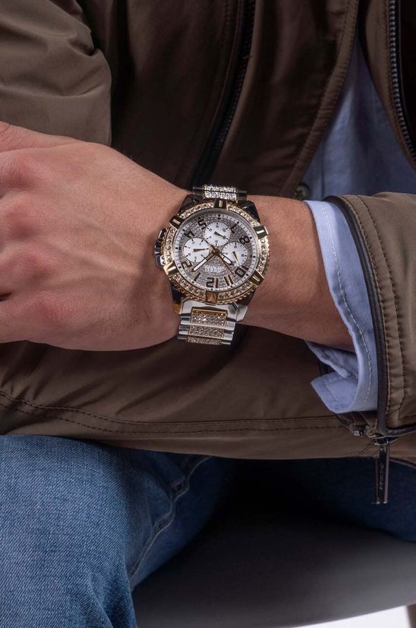 Guess Sat Guess W0799G4 za muškarce, boja: zlatna