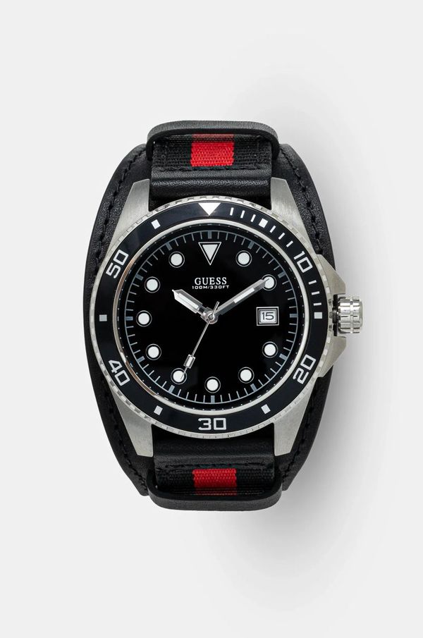 Guess Sat Guess za muškarce, boja: crna, W1051G1