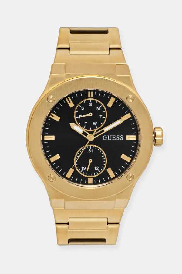 Guess Sat Guess za muškarce, boja: zlatna, GW0795G4