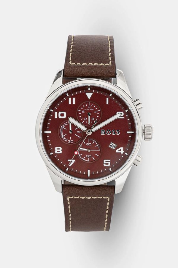 Hugo Boss Sat Hugo Boss za muškarce, boja: smeđa, 1513988