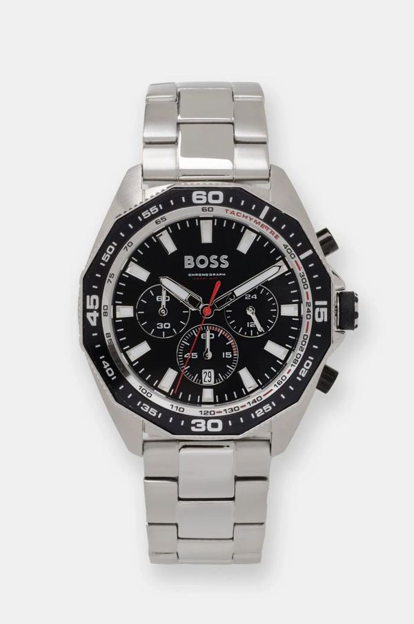 Hugo Boss Sat Hugo Boss za muškarce, boja: srebrna, 1513971