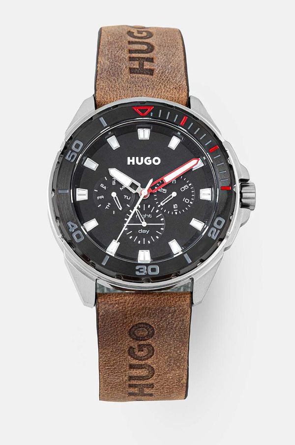 Hugo Sat HUGO za muškarce, boja: srebrna, 1530285