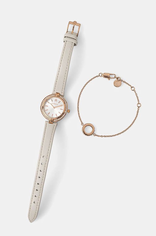 Furla Sat i narukvica Furla boja: bež, FGWJ001BU