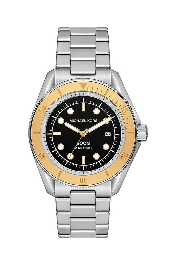 Michael Kors Sat Michael Kors za muškarce, boja: srebrna