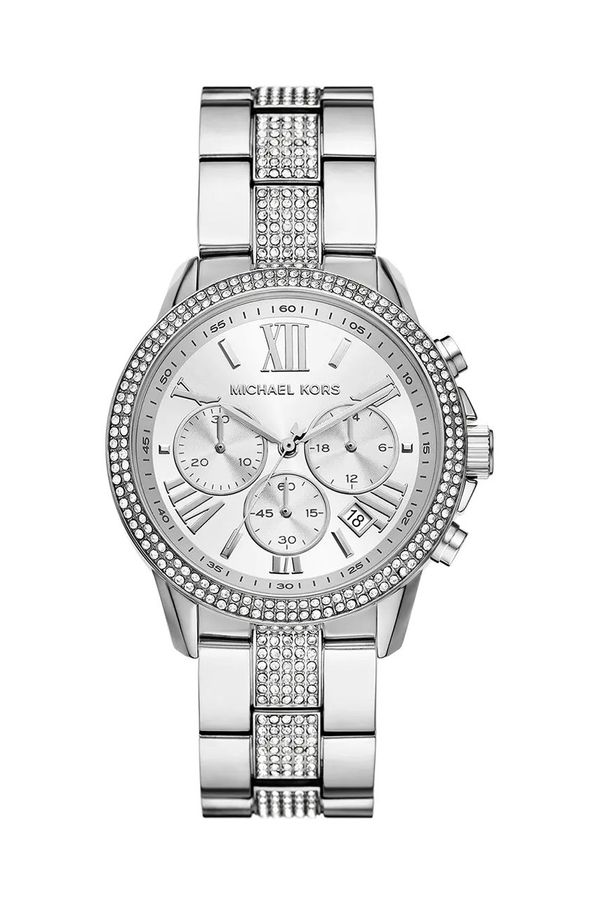 Michael Kors Sat Michael Kors za žene, boja: srebrna