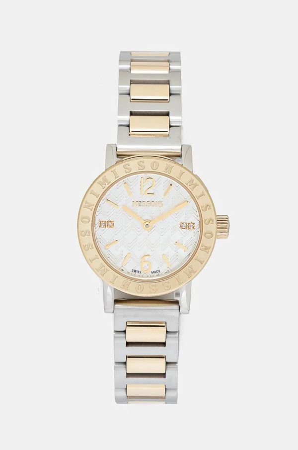 Missoni Sat Missoni za žene, boja: zlatna, MWGY00423