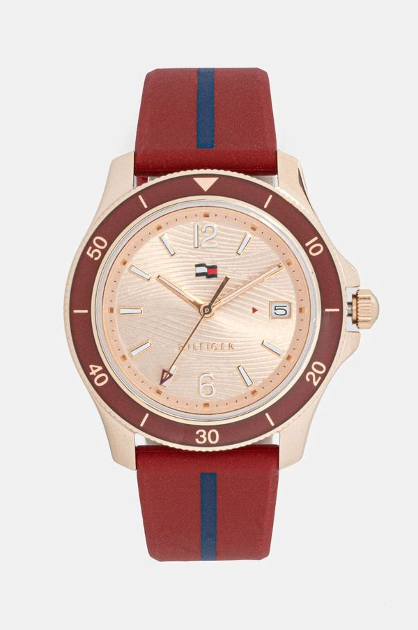 Tommy Hilfiger Sat Tommy Hilfiger za žene, boja: bordo, 1782510