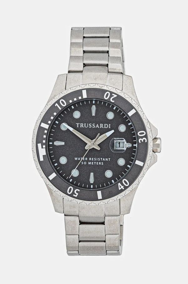 Trussardi Sat Trussardi CITY LIFE za muškarce, boja: srebrna, R2453169007