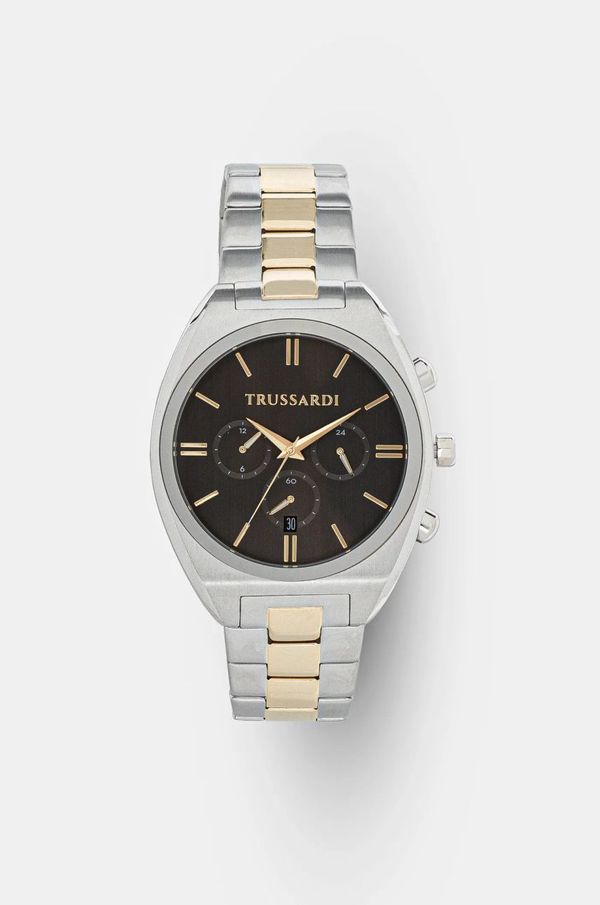 Trussardi Sat Trussardi METROPOLITAN za muškarce, boja: srebrna, R2453159009