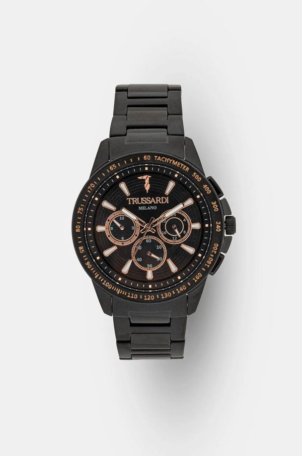 Trussardi Sat Trussardi T-HAWK za muškarce, boja: crna, R2453153002