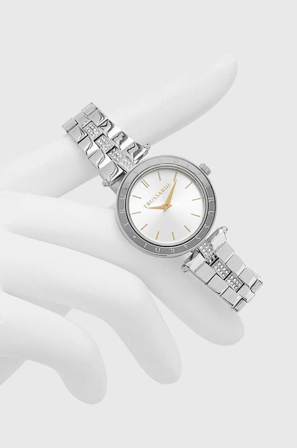 Trussardi Sat Trussardi za žene, boja: srebrna, R2453145510
