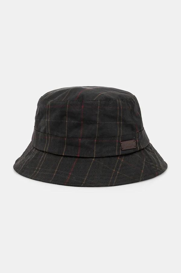 Barbour Šešir Barbour boja: zelena, pamučni, MHA0569