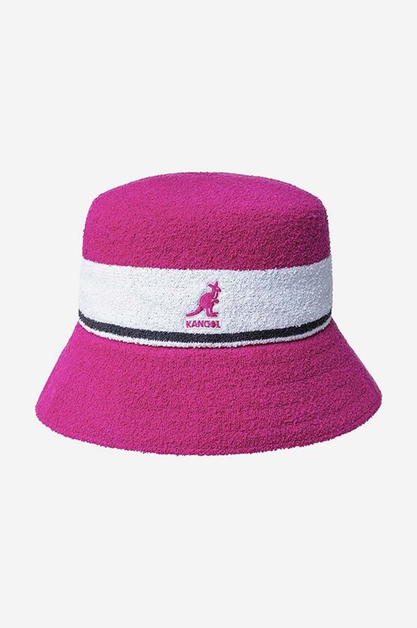 Kangol Šešir Kangol Bermuda Bucket boja: ružičasta, K3326ST.PINK-ELCTRC.PNK