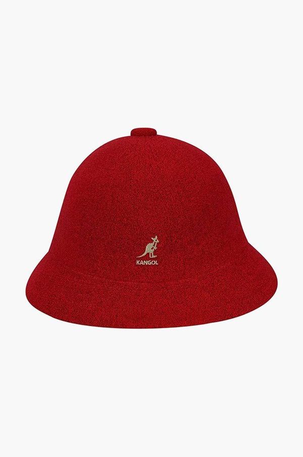 Kangol Šešir Kangol Bermuda Casual boja: crvena, 0397BC.SCARLET-SCARLET