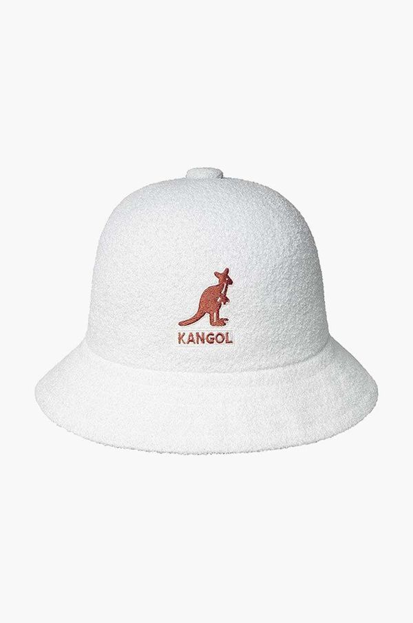Kangol Šešir Kangol Big Logo Casual boja: bijela, K3407.WHITE-WHITE