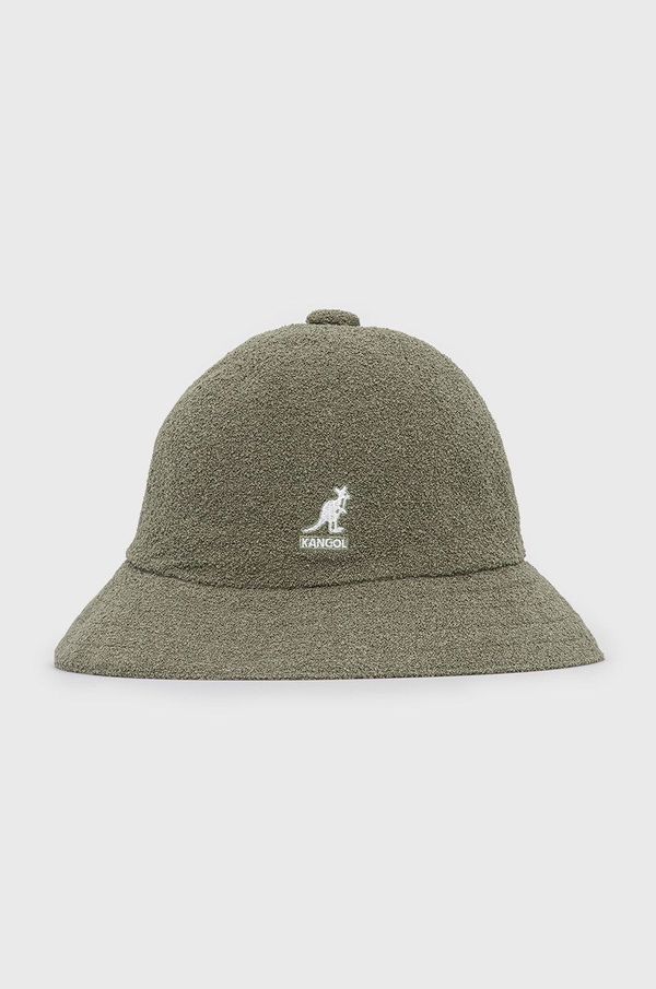 Kangol Šešir Kangol boja: zelena, 0397BC.OG349-OG349